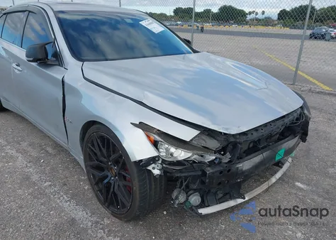 2016 Infiniti Q50 3.0T Premium from USA, damaged, VIN JN1EV7ARXGM346026